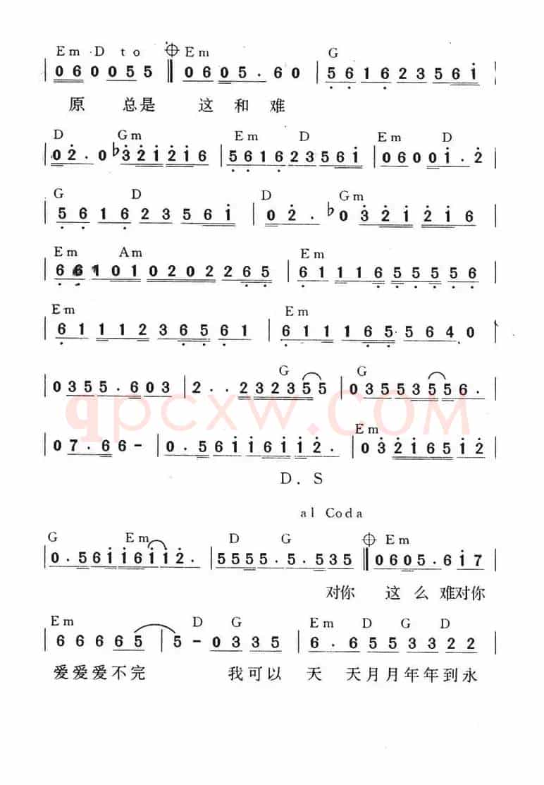 对你爱不完(陈乐融词 Ichiro Hada曲)