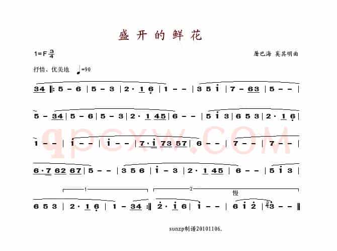 盛开的鲜花