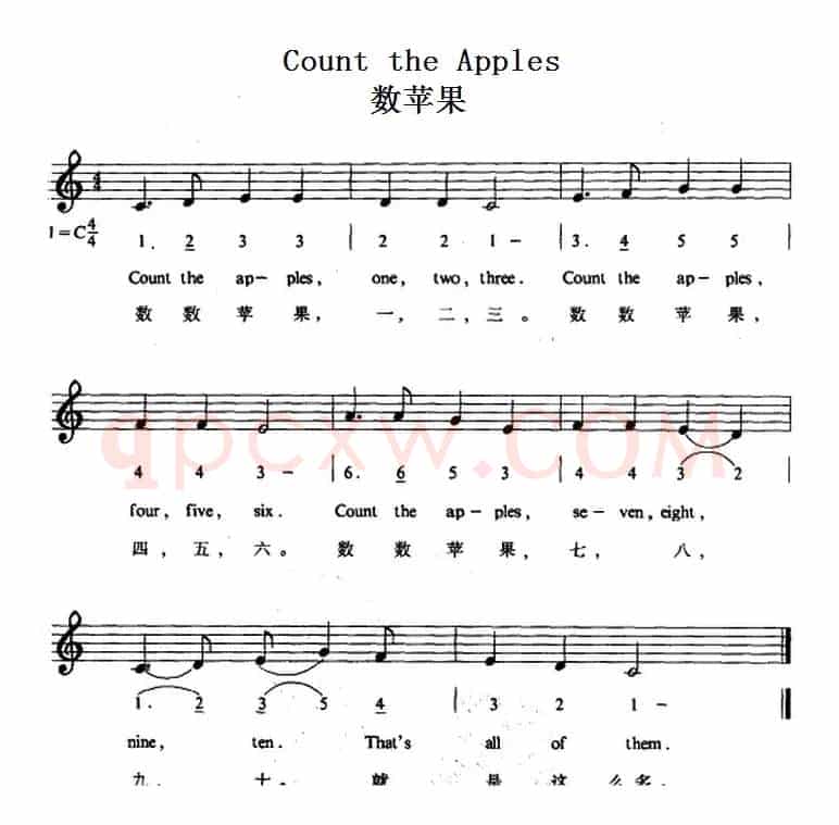 Count the Apples（数苹果）