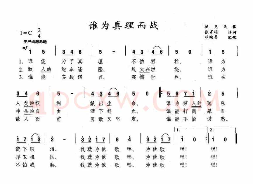 谁为真理而战（捷克）