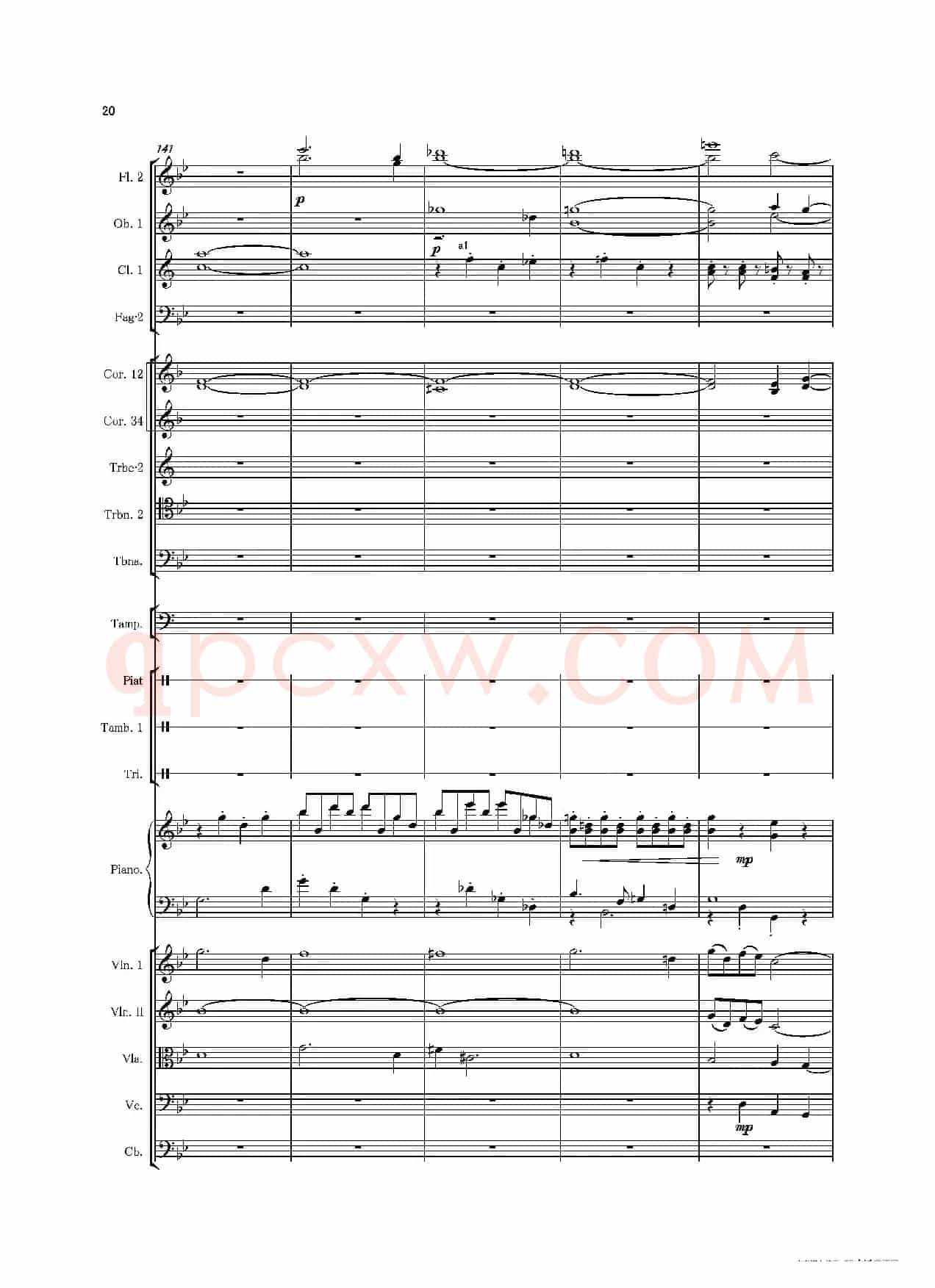 第一钢琴协奏曲(Piano Concerto No·1)
