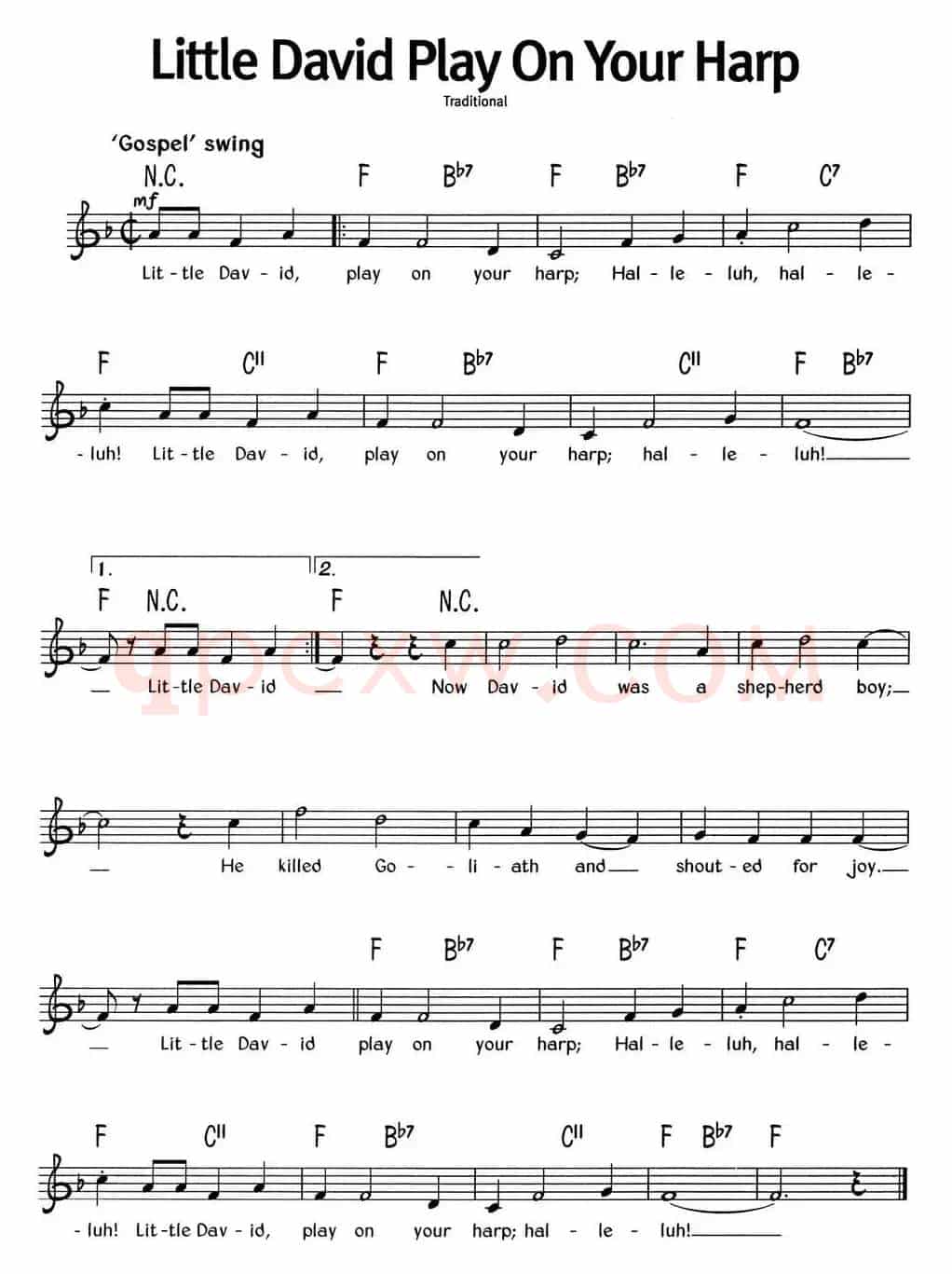 蓝调音乐：Little David Play On Your Harp