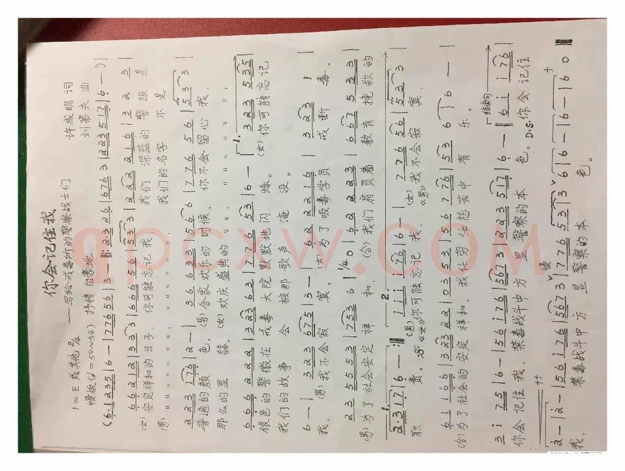 你会记住我