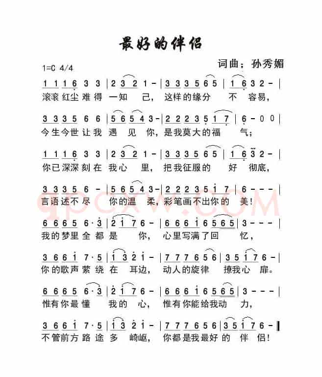 最好的伴侣