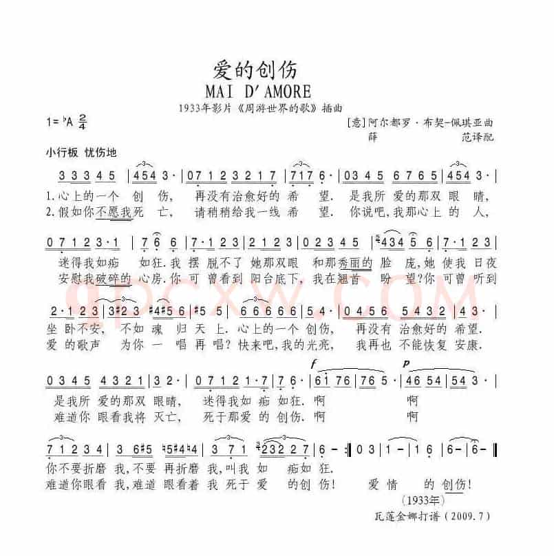 爱的创伤（意）