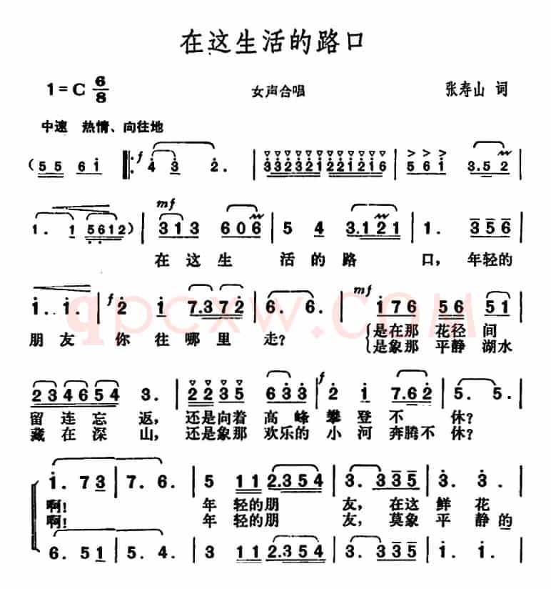 在这生活的路口