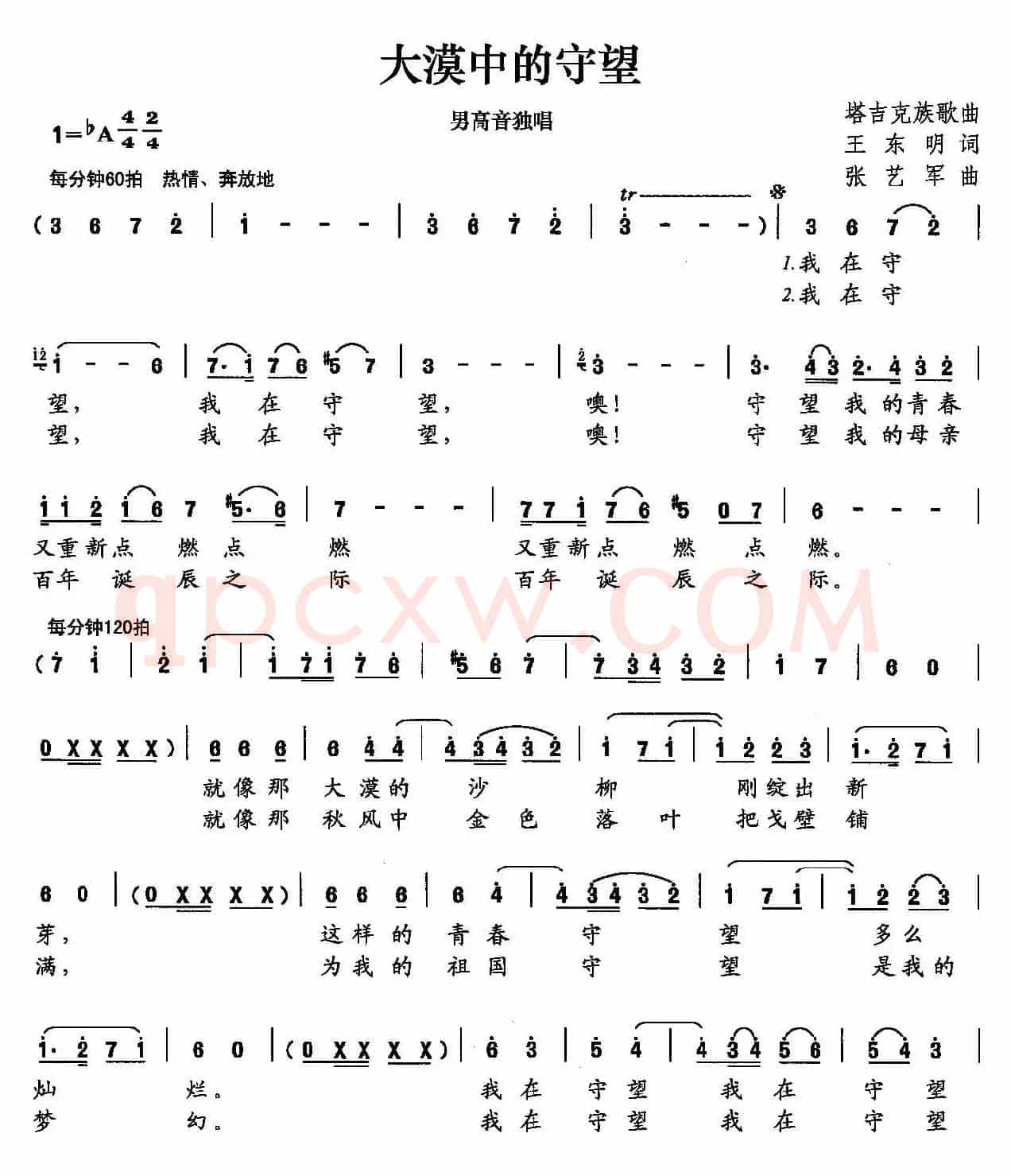 大漠中的守望