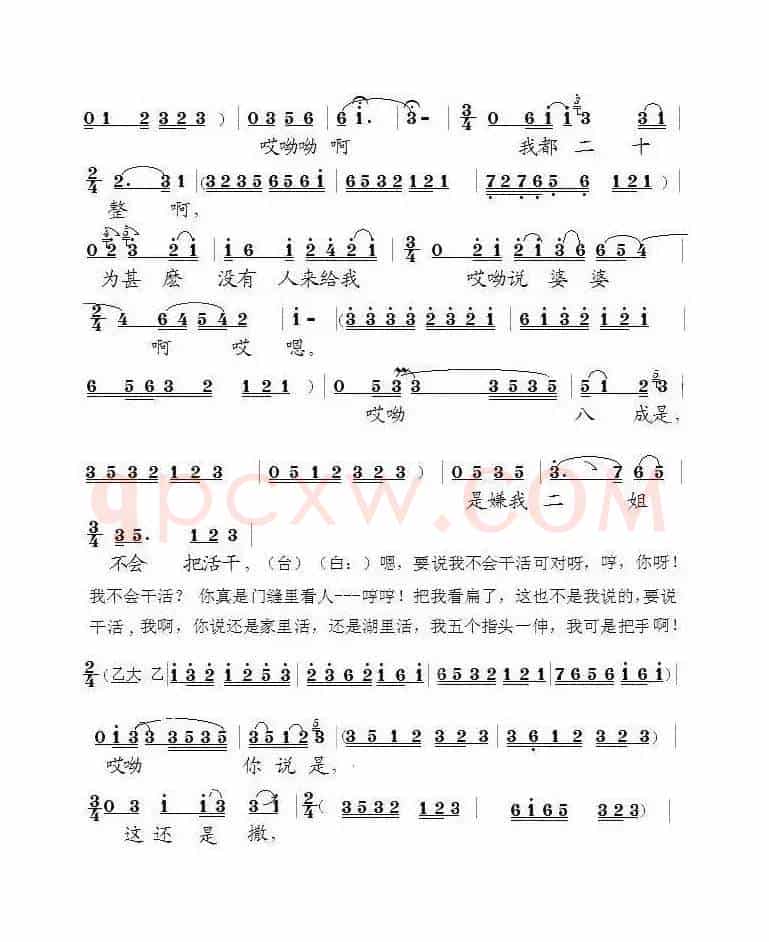 [泗州戏]小二姐做梦