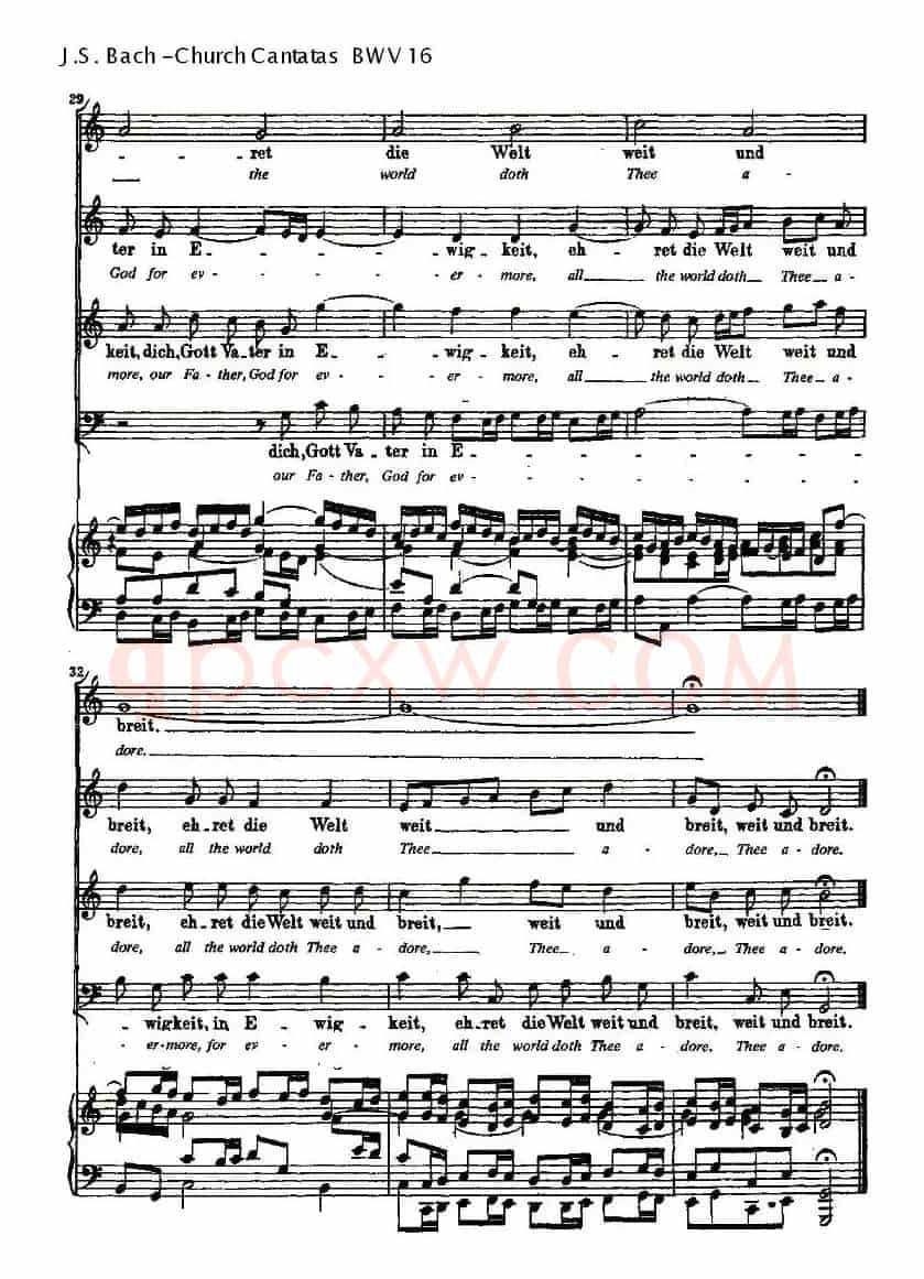 Herr Gott, ich loben wir(上帝我主,我们颂扬您)