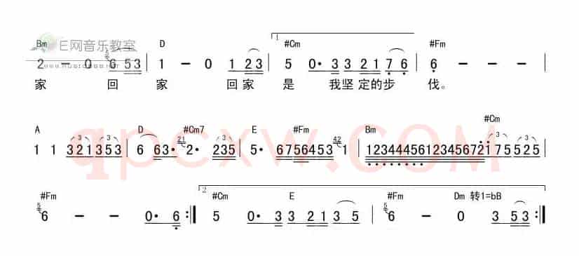 回家（戴有斌词 巫定定曲）