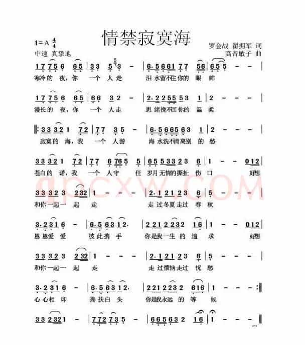 情禁寂寞海