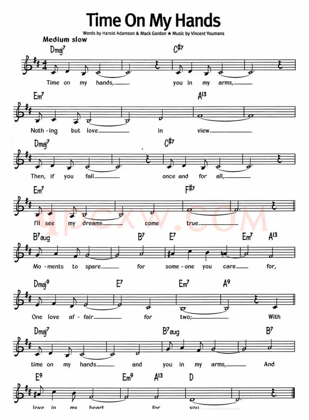 蓝调音乐：Time On My Hands