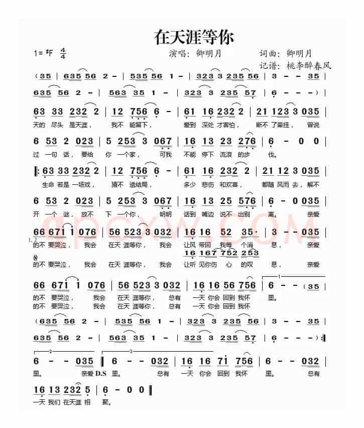 在天涯等你