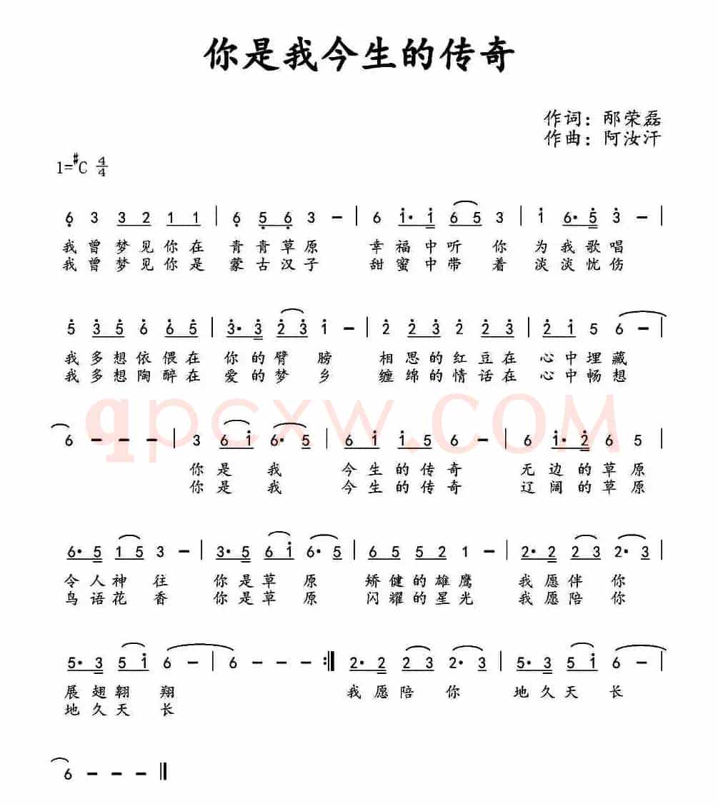 你是我今生的传奇