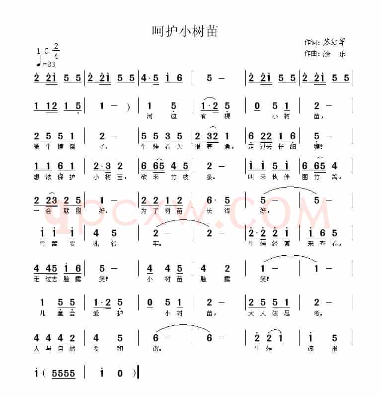 呵护小树苗