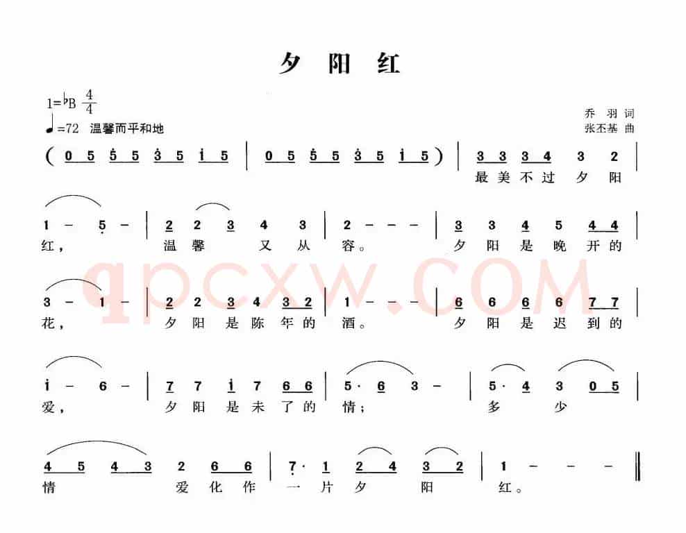 夕阳红