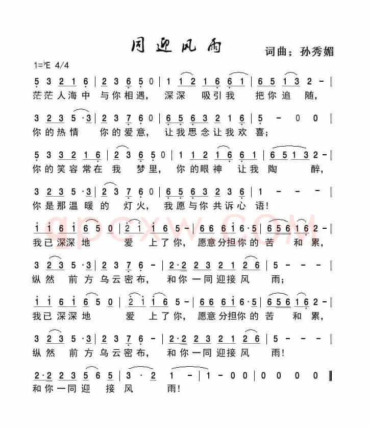 同迎风雨