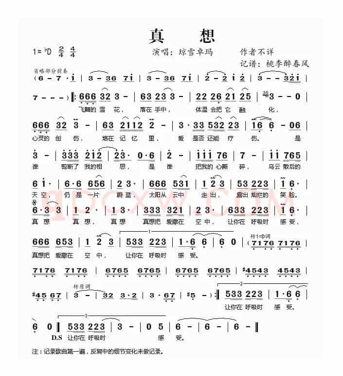 真想