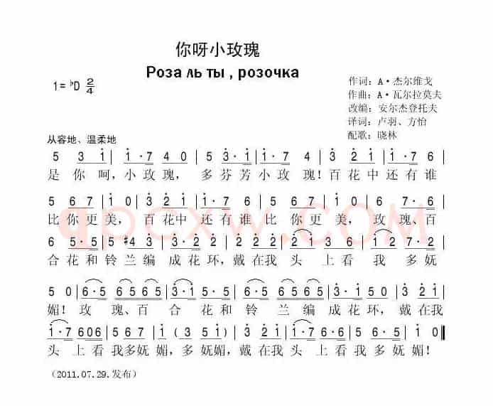 你呀小玫瑰