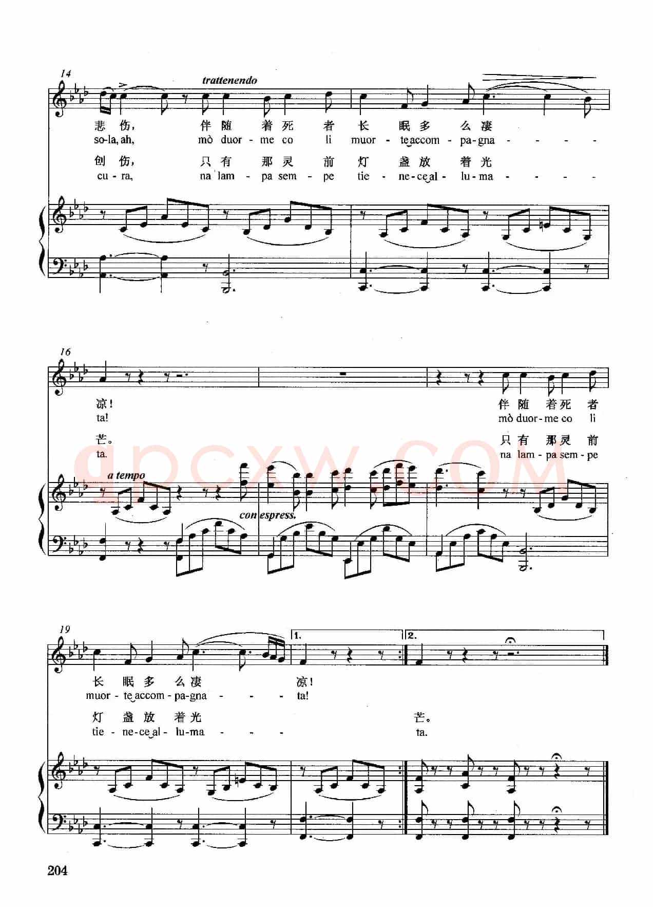 [意]明亮的窗户（正谱）