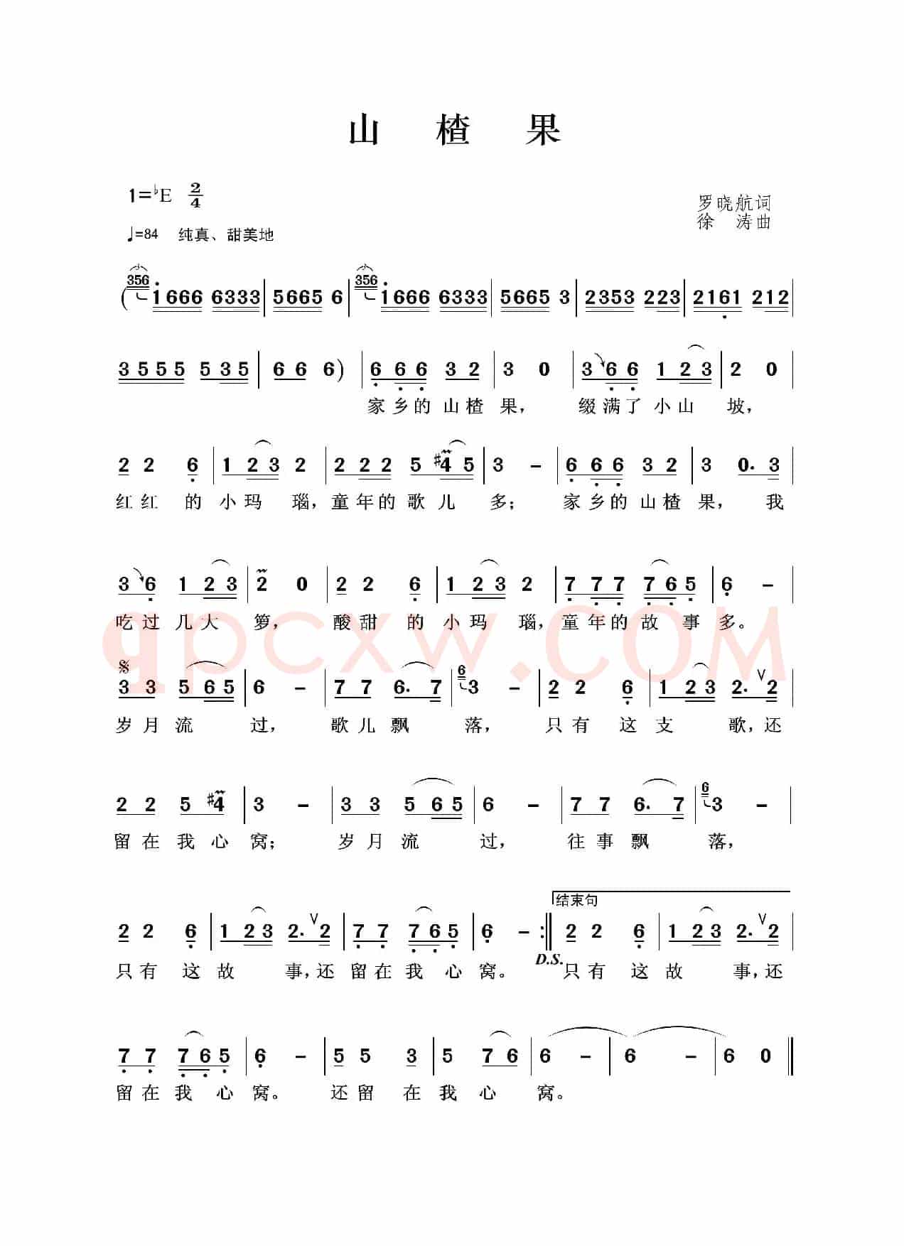 山楂果