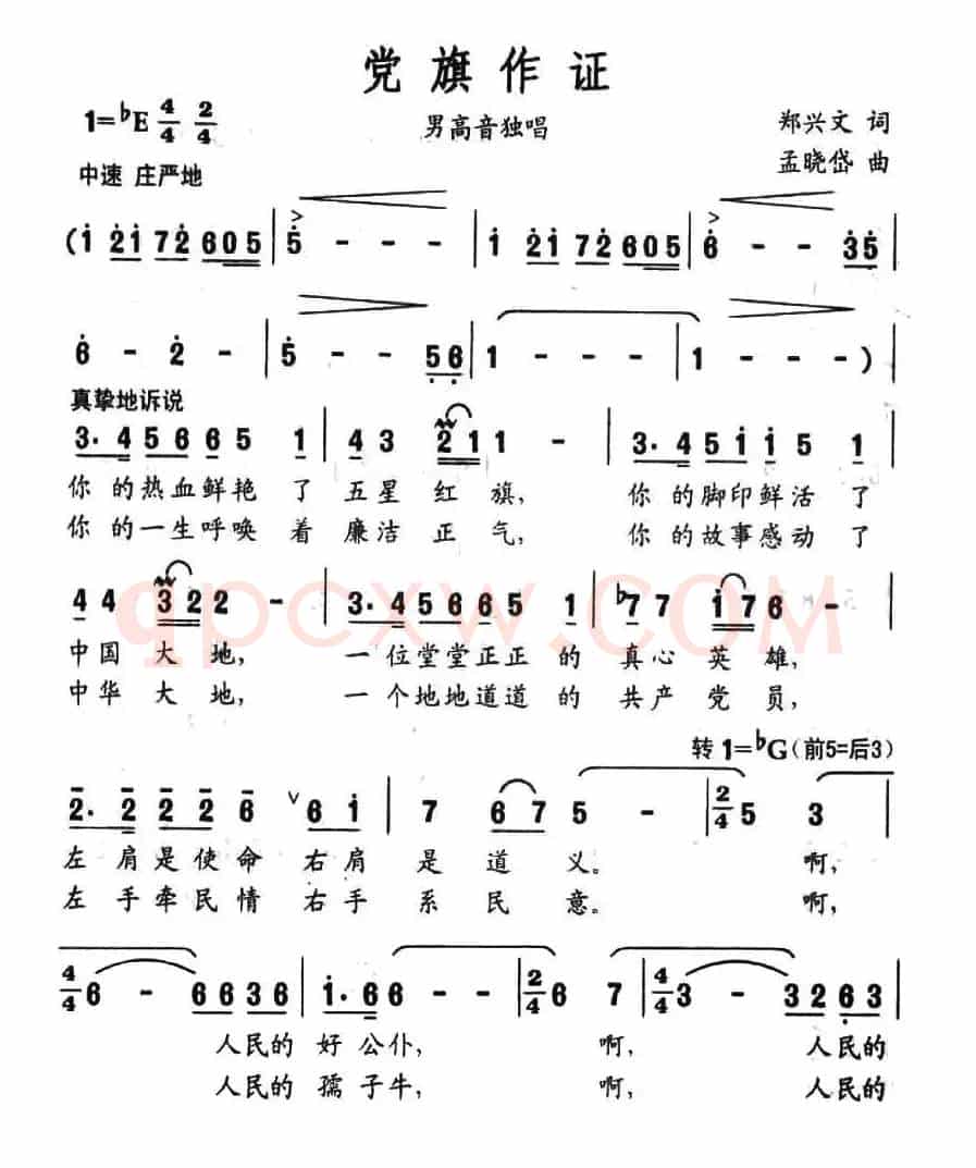 党旗作证