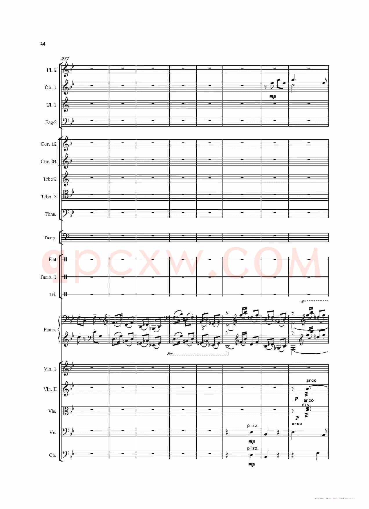 第一钢琴协奏曲(Piano Concerto No·1)