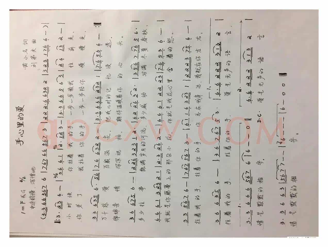 手心里的爱
