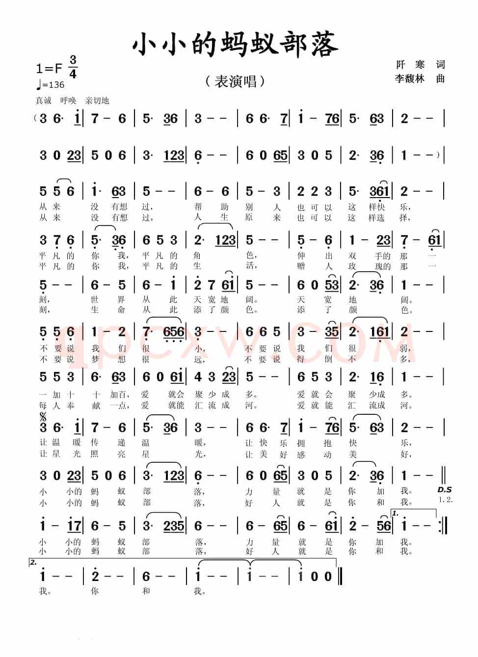 小小的蚂蚁部落