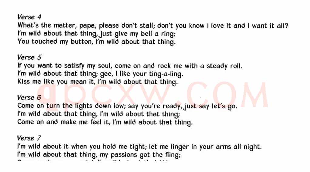 蓝调音乐：Wild About That Thing
