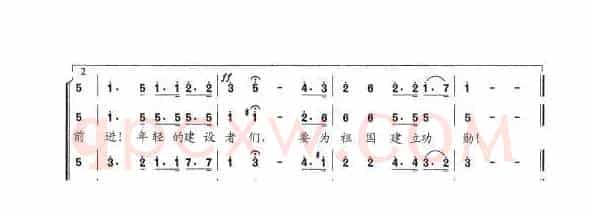 前进，年轻的建设者们