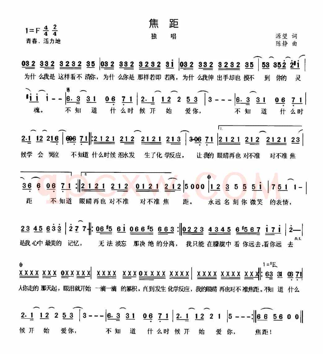焦距