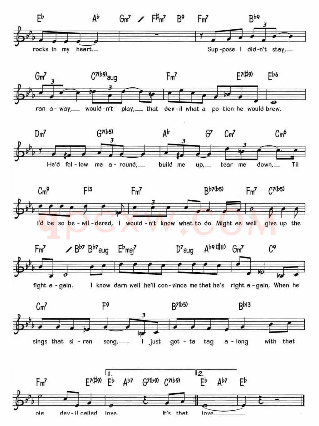 蓝调音乐：That Ole Devil Called Love