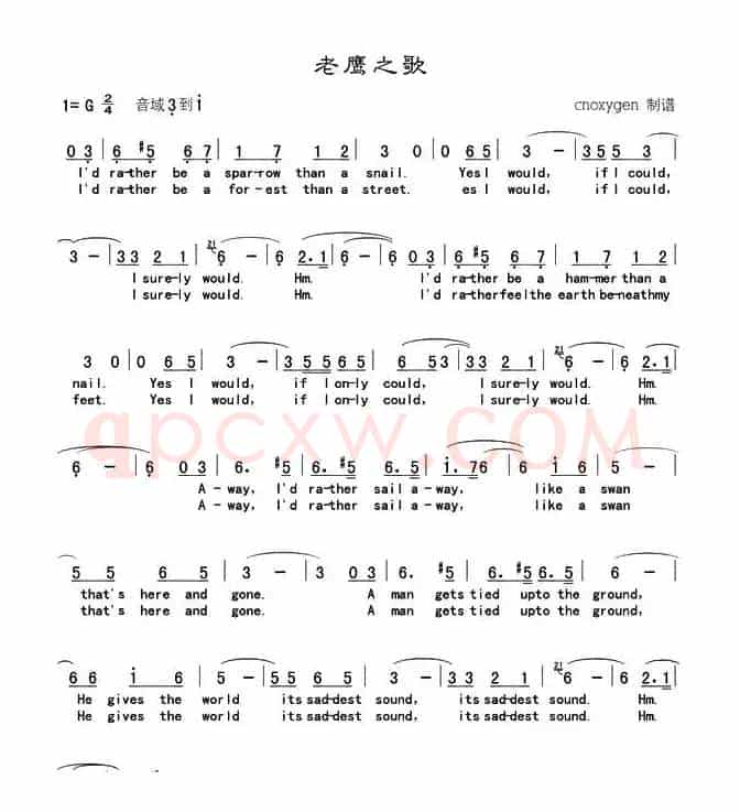 [秘鲁]老鹰之歌（秘鲁民歌）