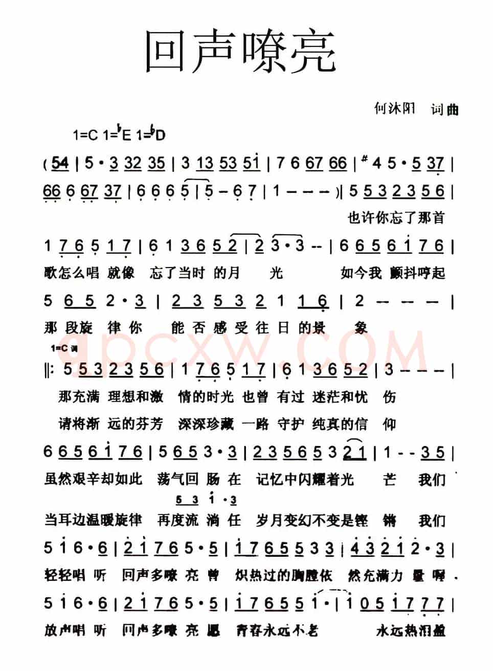 回声嘹亮