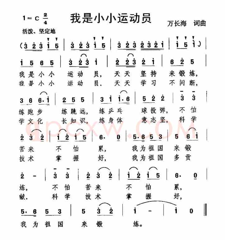 我是小小运动员