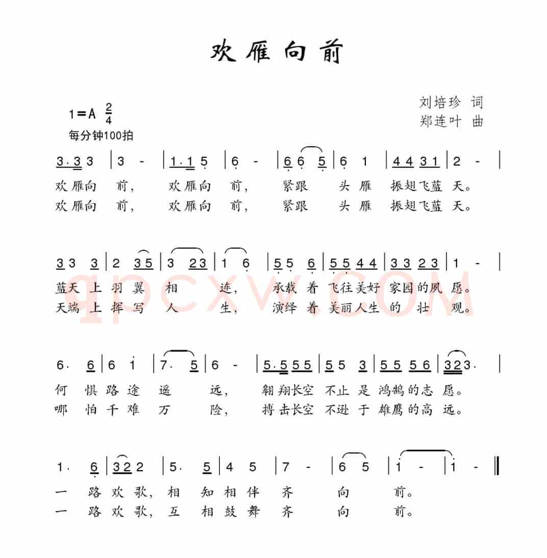 欢雁向前