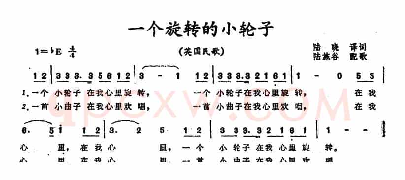 [英]一个旋转的小轮子 
