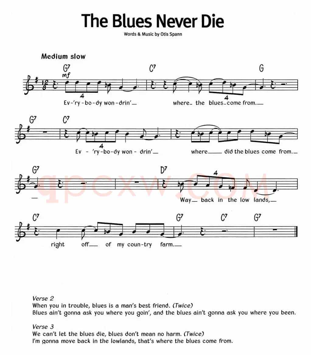 蓝调音乐：The Blues Never Die
