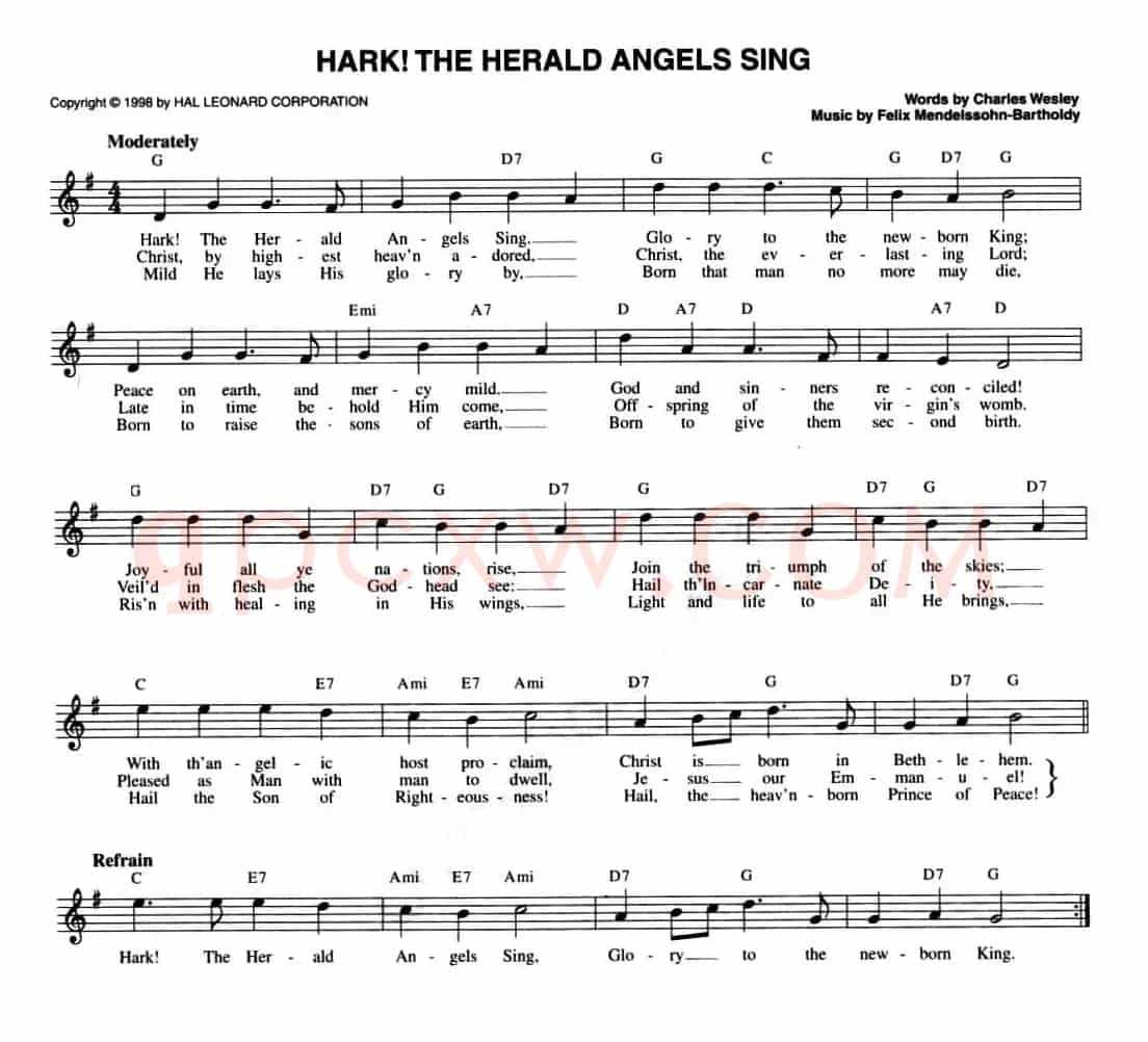 HARK! THE HERALD ANGELS SING