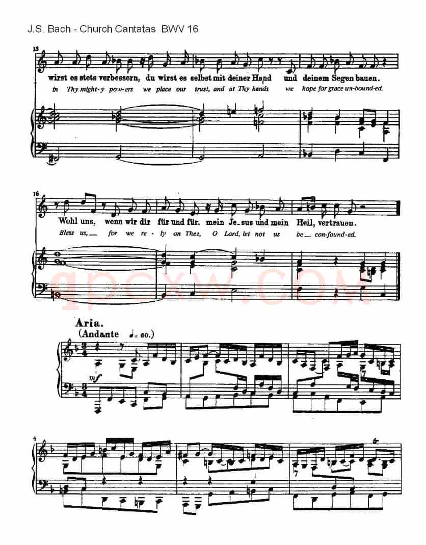 Herr Gott, ich loben wir(上帝我主,我们颂扬您)