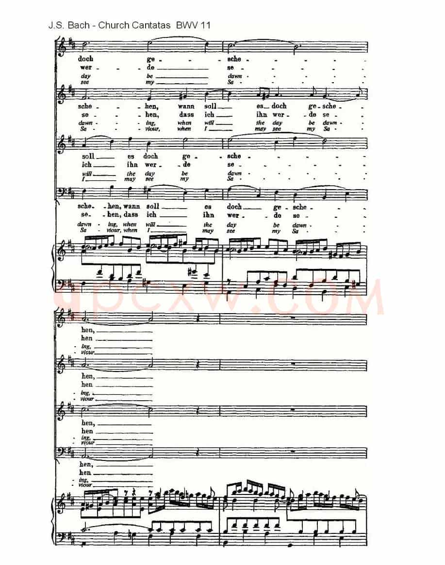 Lobet Gott in Seinen Reicben(颂扬上帝)