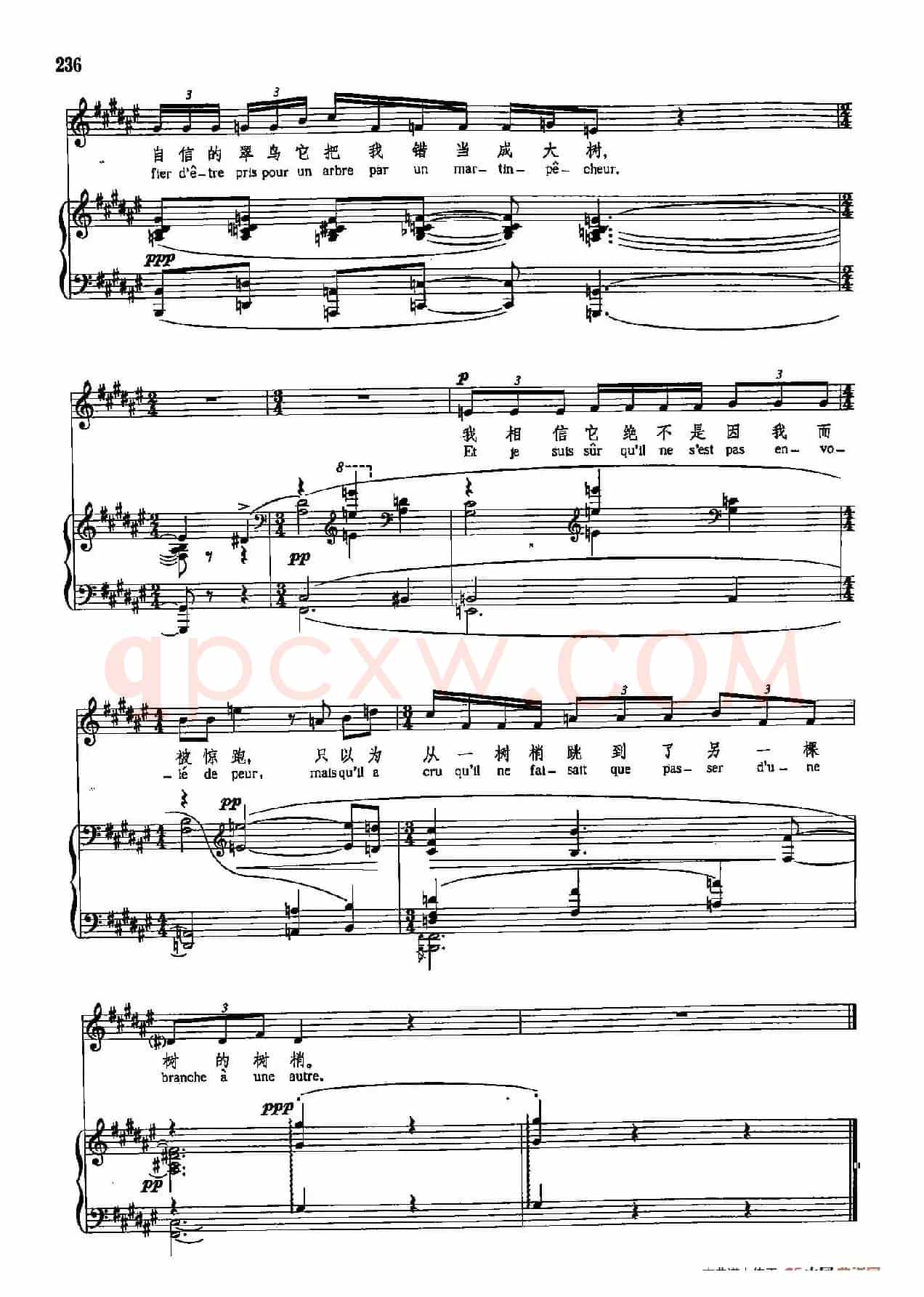 声乐教学曲库5-50翠鸟(正谱) (选自《自然的故事》之四)