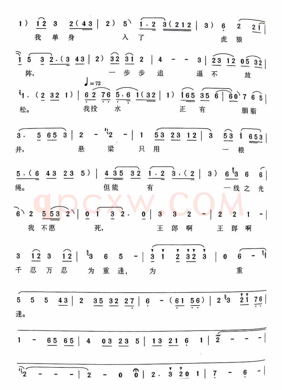 清秋凉夜遥望双星（《无双传》无双唱段）