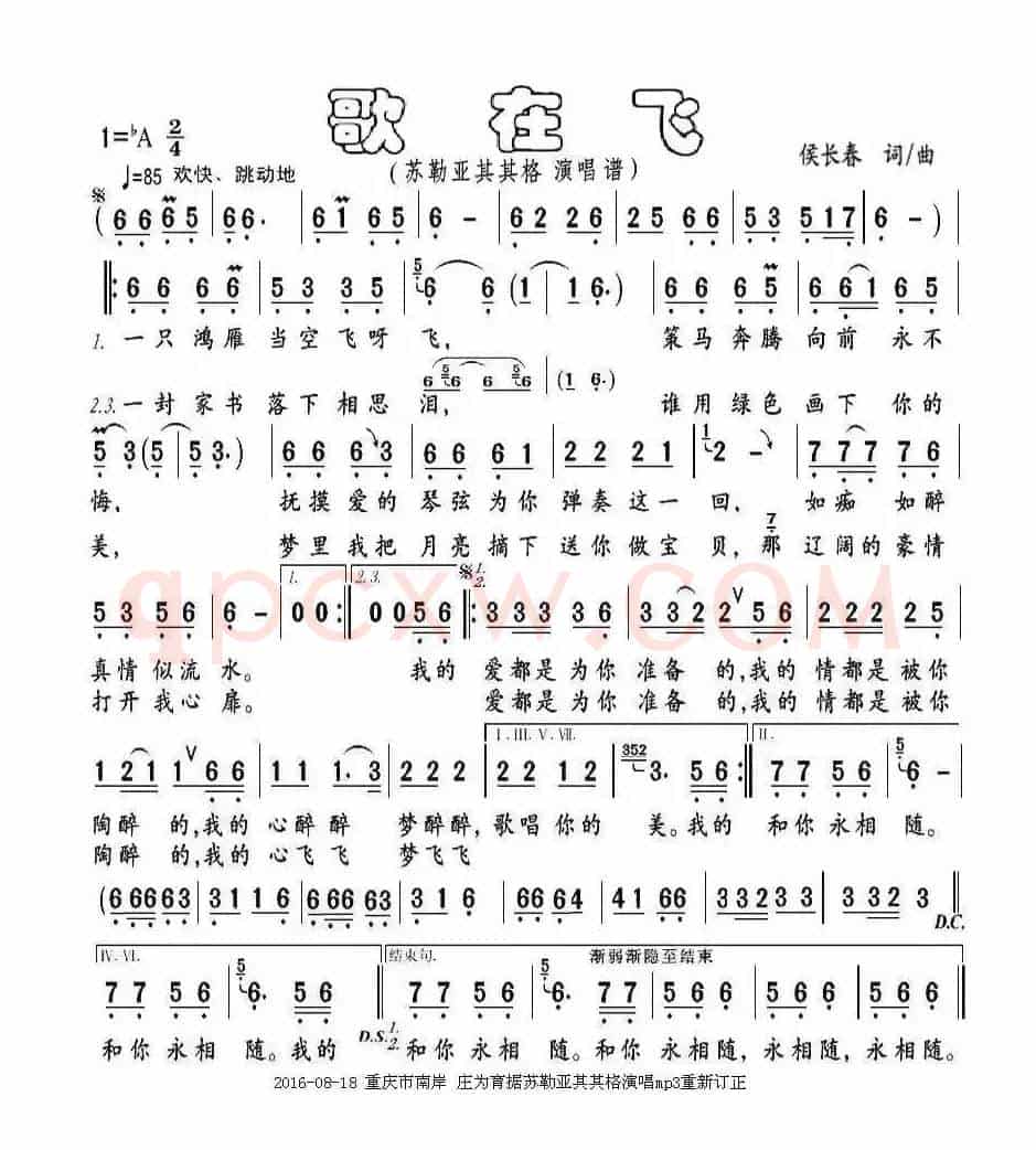 歌在飞