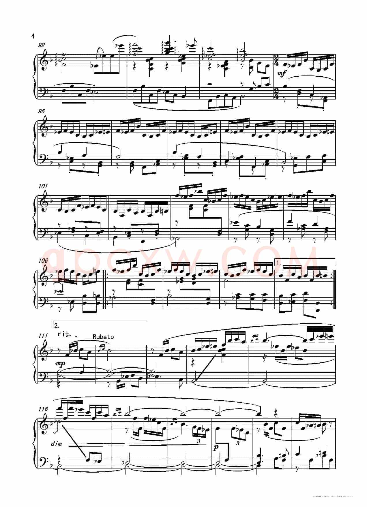 第一钢琴奏鸣曲PianoSonata No.1