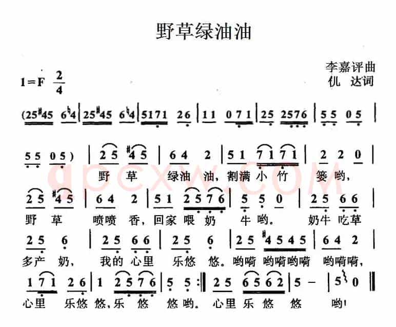 野草绿油油