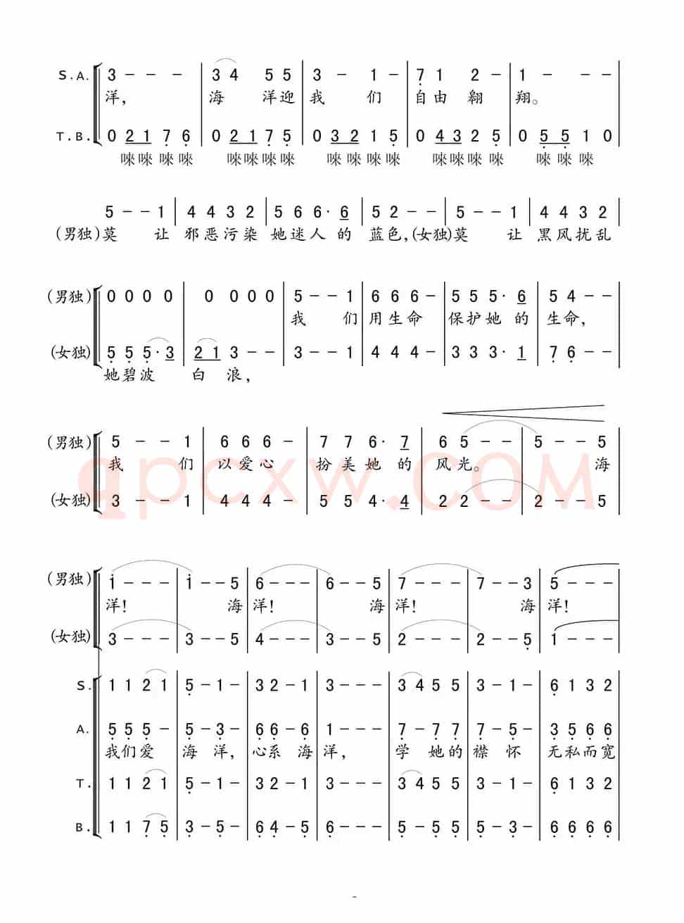 我们爱海洋