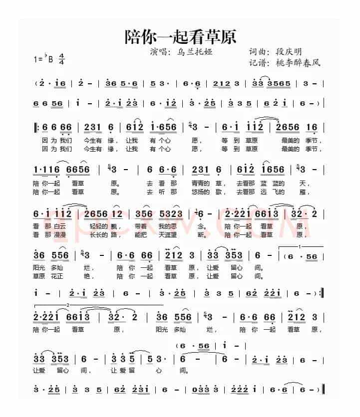 陪你一起看草原
