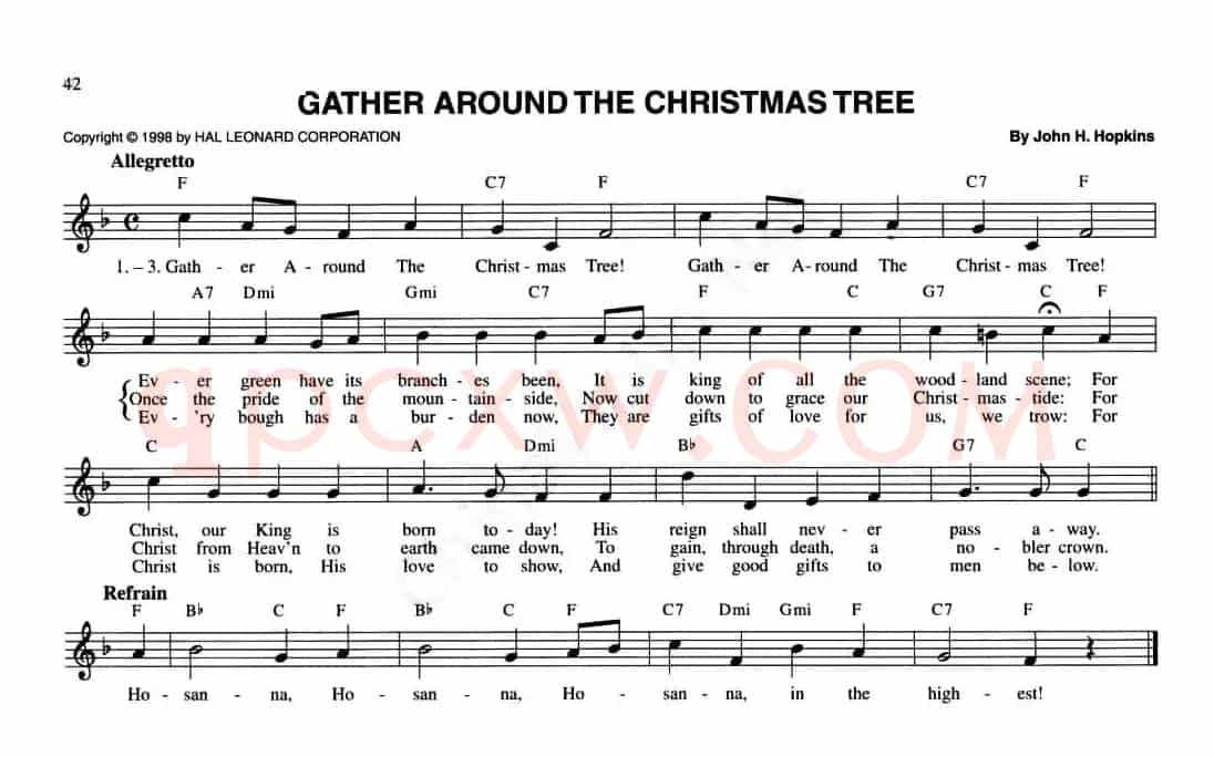 GATHER AROUND THE CHRISTMAS TREE